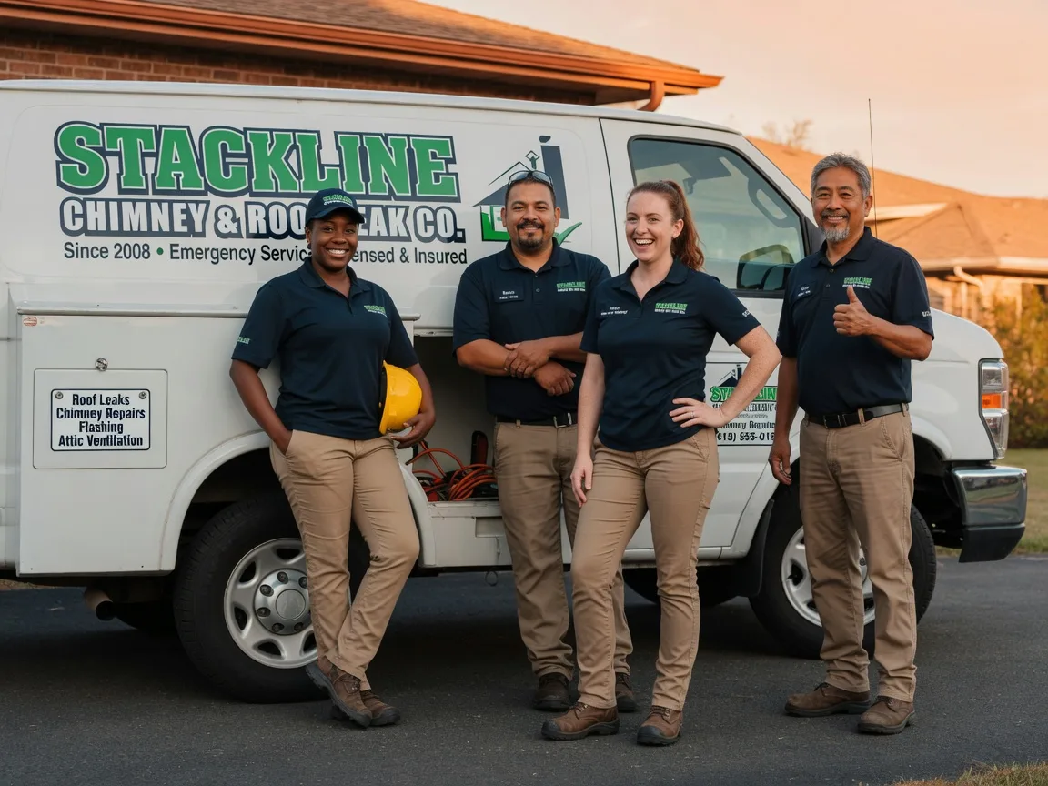 Chimney flashing repair company in Hamilton, IL